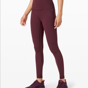 Maroon lululemon Wunder Unders!